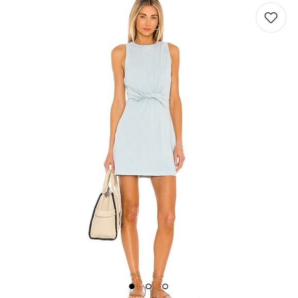 NWT L*Space Seaview Dress In Sky Blue Small - Picture 16 of 16